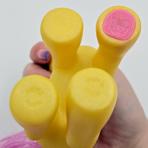 My Little Pony Star Swirl And Merryweather MLP G3 White Yellow Pink Sparkle 2002 - Picture 15 of 16